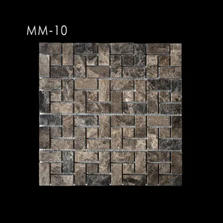 Mosaïque Moulin à Vent aux Nuances Sombres