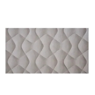 Carved Interlocking Hourglass Relief Panel