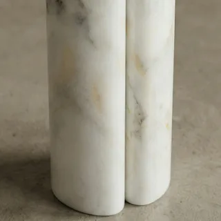 Table Basse en Marbre Afyon White thumbnail 2