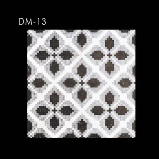 Geometric Lattice Mosaic Panel