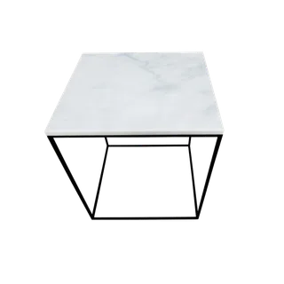 Arcobaleno Square Top Linear Frame Coffee Table
