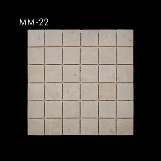 Mosaïque à Grille Carrée aux Nuances Douces