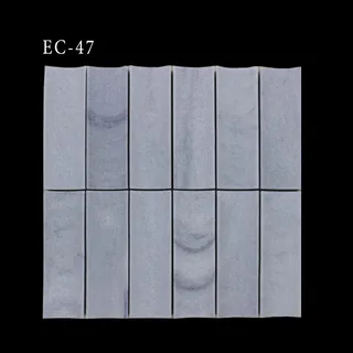 Exclusive Mosaic Collection Concave Vertical Bar Pattern