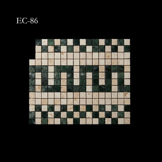 Square Grid Two-Tone Mosaic