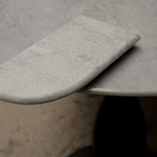 Détail de Chant Demi-Rond Adouci Gris