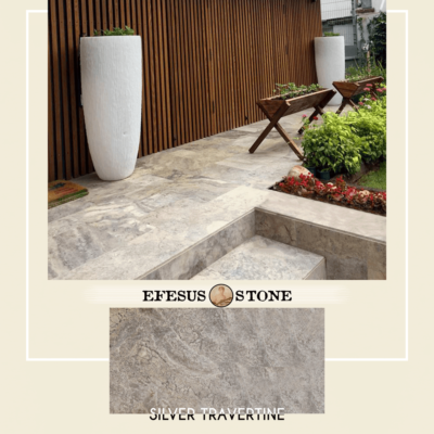 SILVER TRAVERTINE2 - Efesusstone Mermer