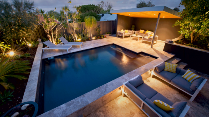 Travertine Poolside: Travertine Pavers and Tiles 