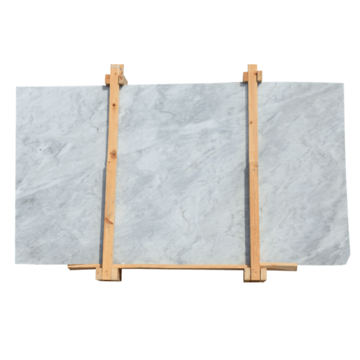 Afyon Beyaz Marine Blue Mermer Plaka - Görsel 5