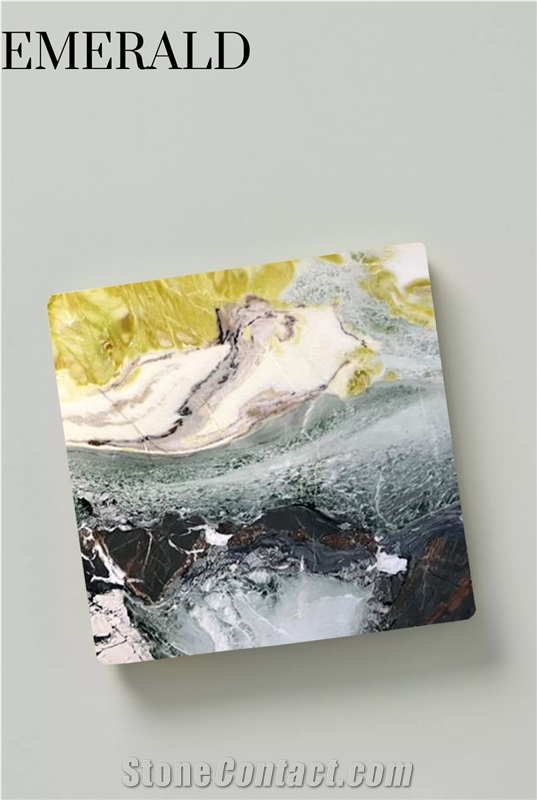 Panda Emerald Marmor – Bild 2