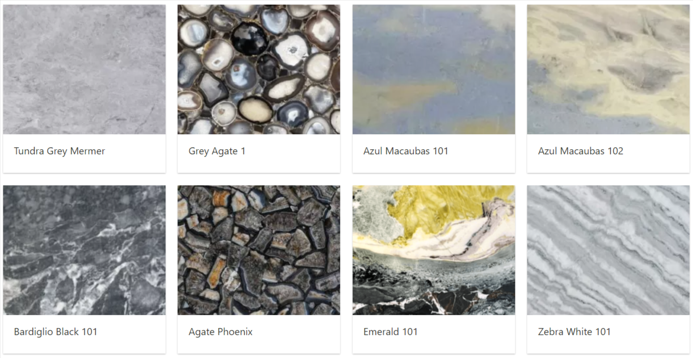 gray marble types and prices
