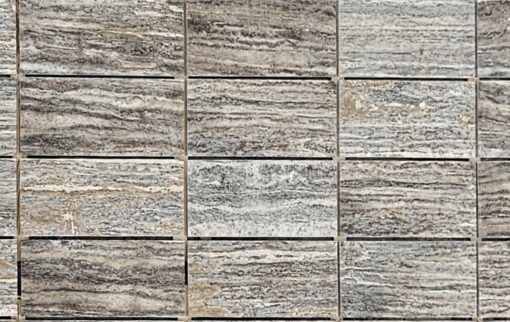 silver travertine vein cut 105