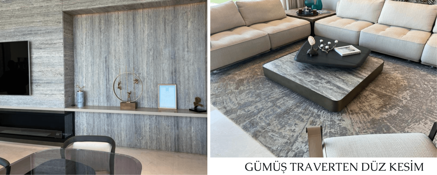 Silver Travertine TR - Efesusstone Mermer