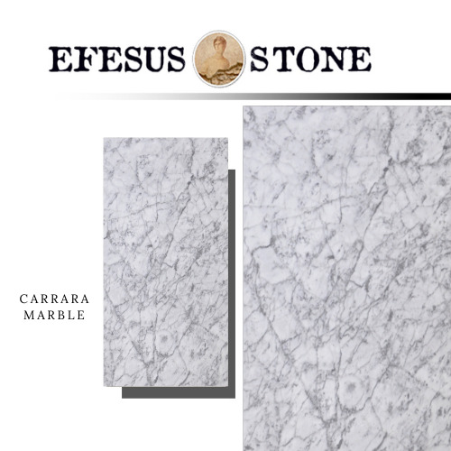 Baldosas de mármol blanco Carrara