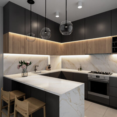 Calacatta Borghini - Lamar Kitchen Countertop