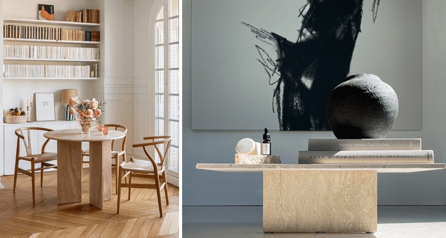 Uses of white travertine stone - Denizli travertine stone