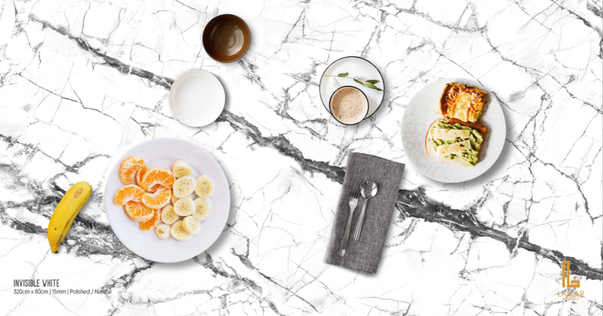 Encimeras de cocina blancas