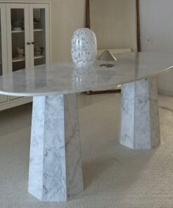 Carrara Marble Dining Table