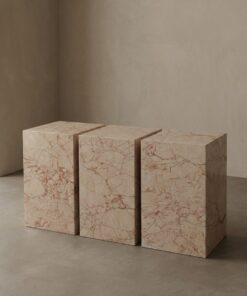 Mesa de Centro en Cubo de Mármol Rosalia