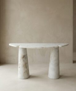Konsolentisch aus Afyon Sugar Marmor