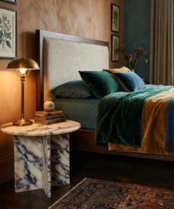 Table d’Appoint en Marbre Calacatta<br>