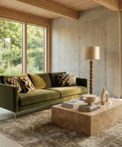 Mesa de Centro de Mármol Light Emperador<br>