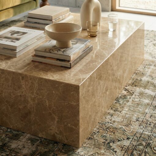 Mesa de Centro de Mármol Light Emperador<br> - Imagen 2