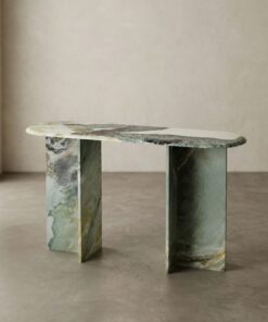 Konsolentisch aus Emerald Marmor