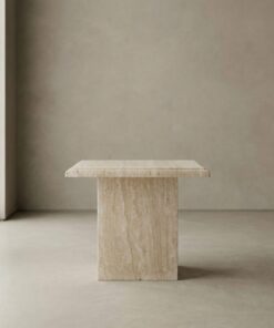 Couchtisch aus Classic Travertin<br>