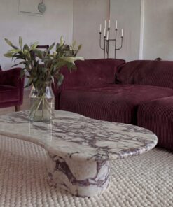 Mesa de Centro de Mármol Calacatta Viola