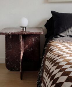 طاولة جانبية من رخام إيلازيغ تشيري